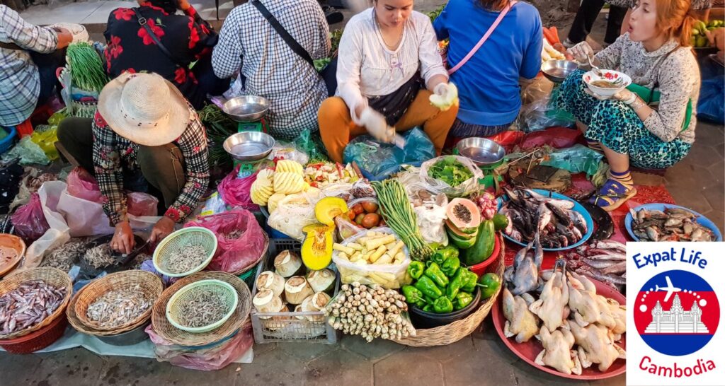 cambodian market